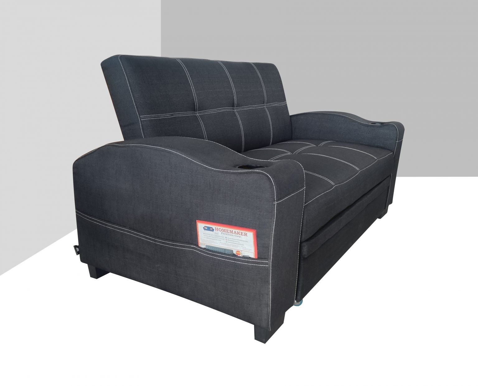 Swing 2Seater Fabric Sofa Bed — Homemaker Furniture Store