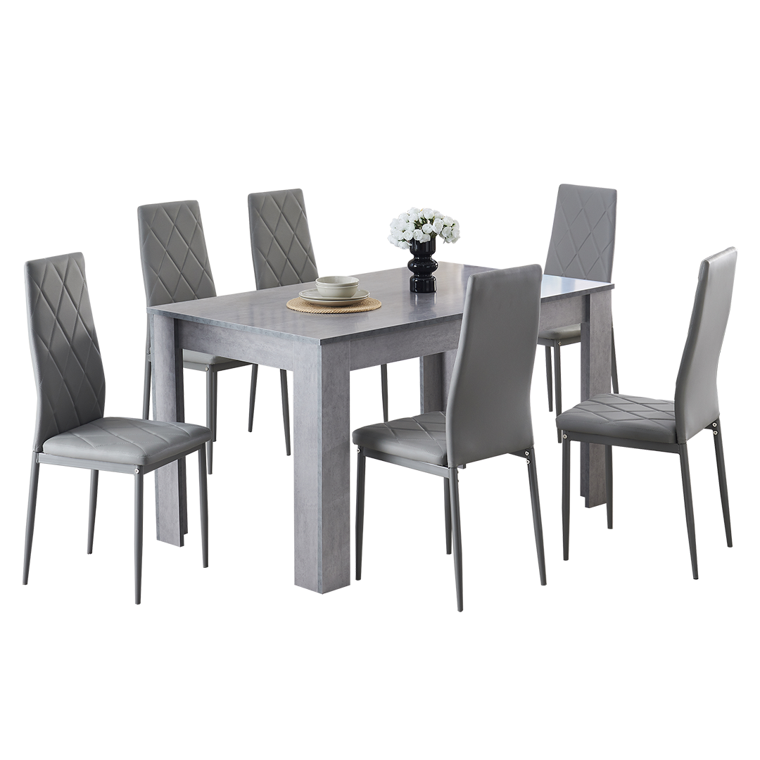 Chie 6-Seater Dining Set