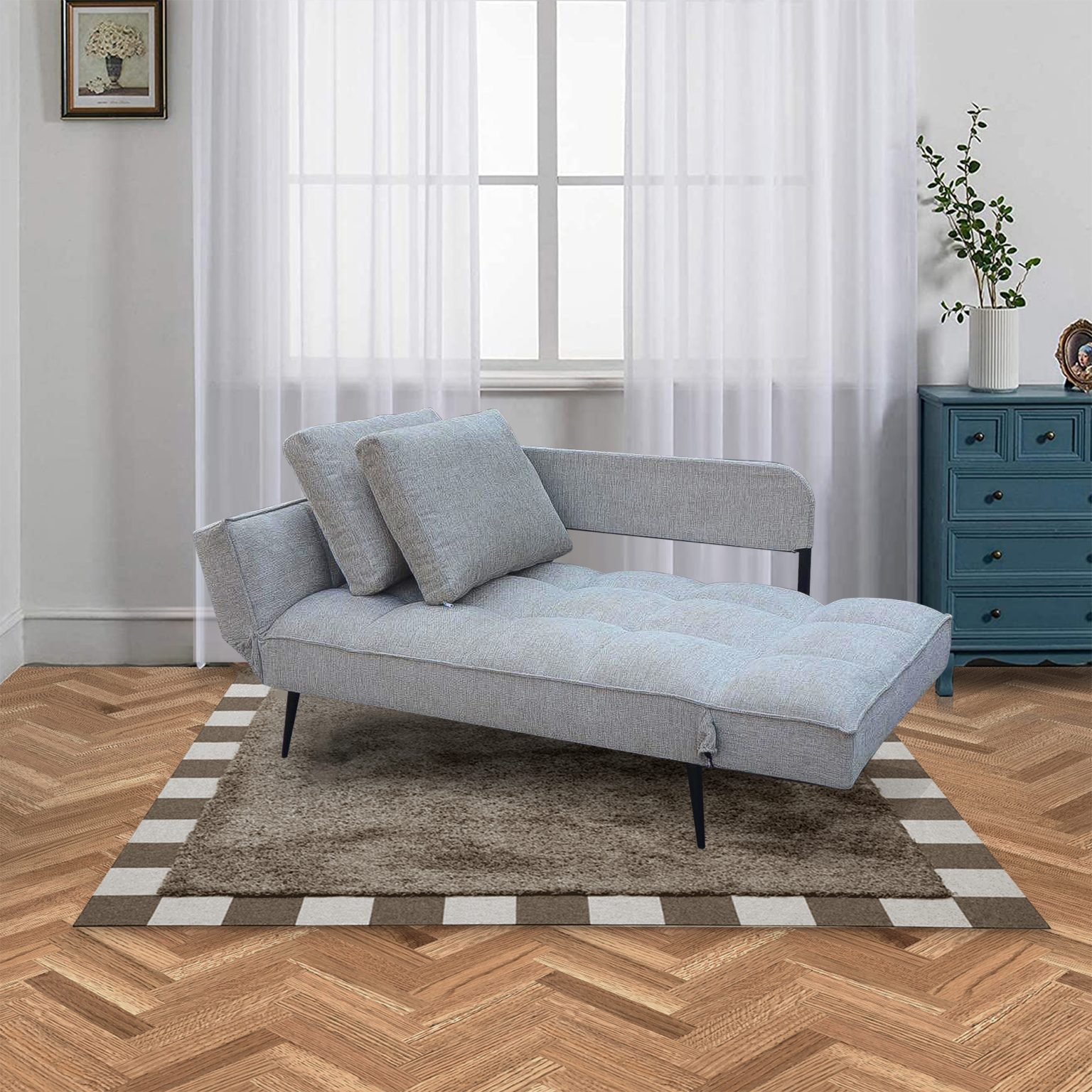 Homemaker Single Spacio 2 Seater Sofa Convertible to Single Bed - Homemaker